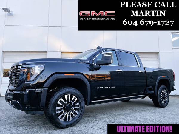 2025 GMC Sierra 3500 Denali Ultimate for $0 Build Credit,
