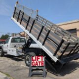 2008 Ford F550 Gas 16ft Dump Truck with Liftgate -
