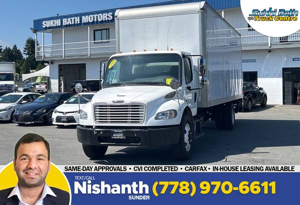 2016 Freightliner M2 106 26' Dry Box + Tailgate for