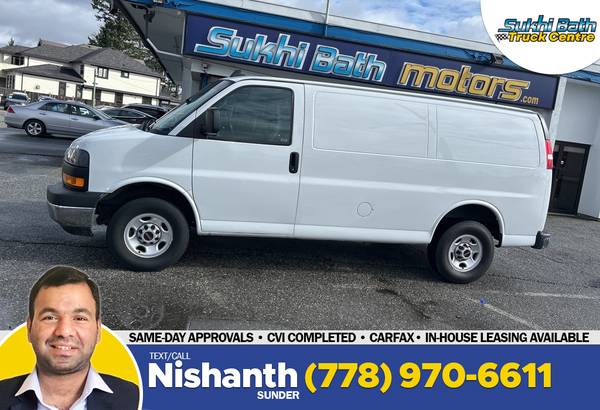 2021 GMC Savana 2500 RWD Cargo Van 135" WB for