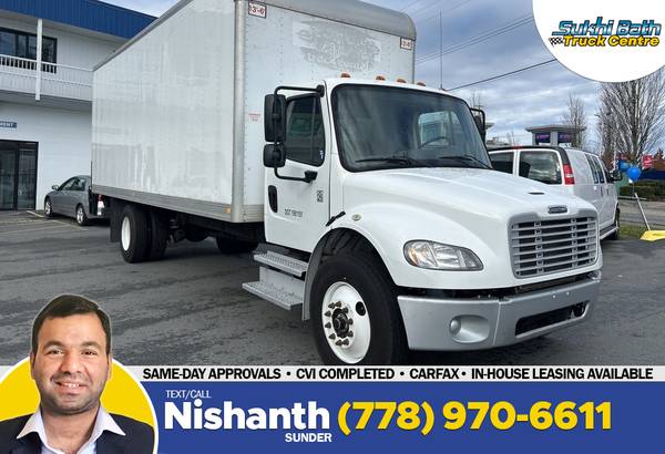 2019 Freightliner M2 26' Box Liftgate CVI Completed for $0