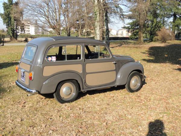 1952 FIAT Topolino Giardiniera Estate Wagon for $0 Build Credit,