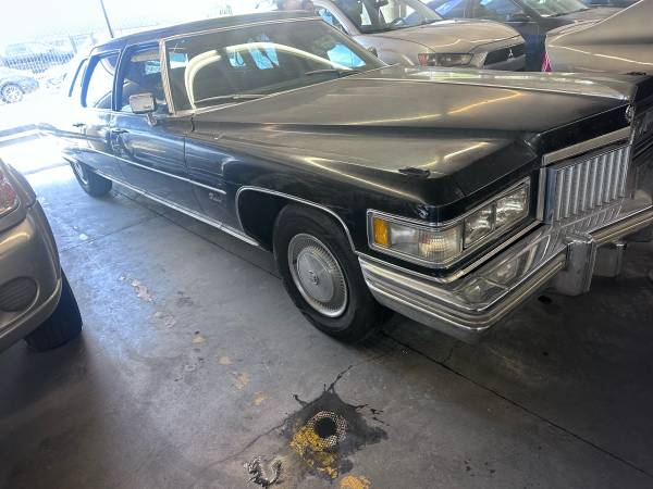 1975 Cadillac Fleetwood Limousine for $0 Build Credit, Poor Credit,