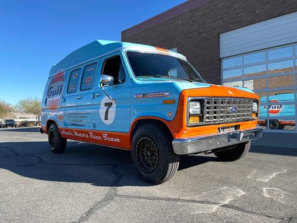 1989 Ford Custom Fan Van for $0 Build Credit, Poor