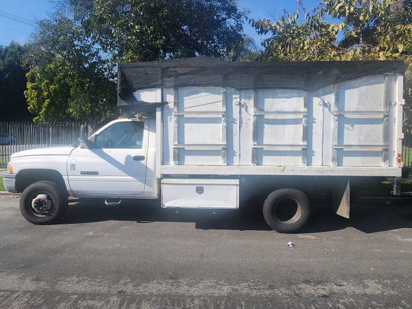 1998 Dodge Ram 3500 Diesel Dump Truck with Lift Gate