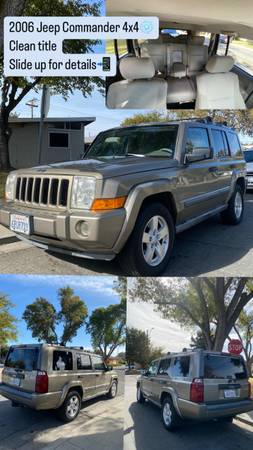 2006 Jeep Commander 4x4 for $0 Build Credit, Poor Credit,