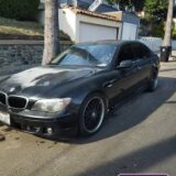 2007 BMW 750i - Black Luxury Sedan, Needs Minor Fixes