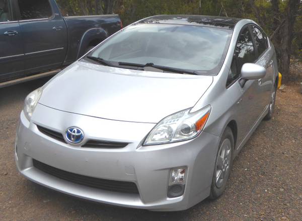 2010 Toyota Prius IV with Solar Roof Package for $0