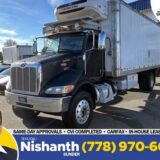 2012 Peterbilt 348 24' Reefer Box Liftgate CVI Completed for