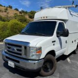 2015 Ford E-350 High Roof Cutaway Utility Truck for $0