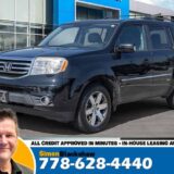 2015 Honda Pilot Touring for $0 Build Credit, Poor Credit,
