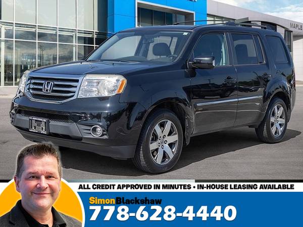 2015 Honda Pilot Touring for $0 Build Credit, Poor Credit,