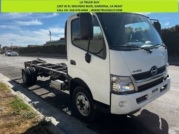 2017 HINO 195 ISUZU NRR 20FT Dump Truck for $0