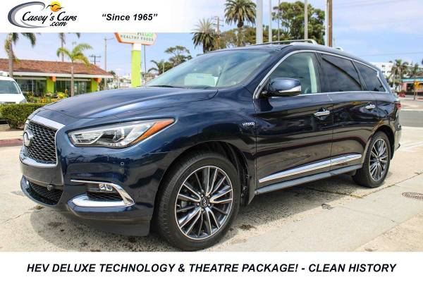 2017 INFINITI QX60 Hybrid AWD HEV Deluxe T for $0