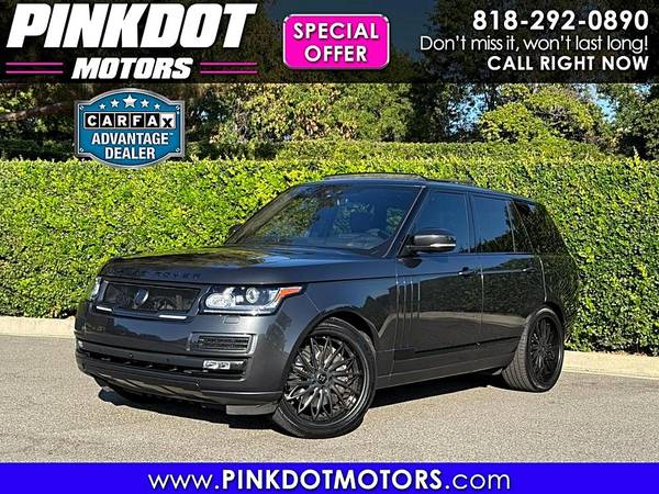 2017 Land Rover Range Rover Supercharged for $0 Build Credit,