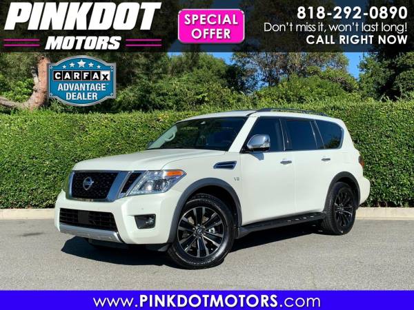 2018 Nissan Armada AWD Platinum for $0 Build Credit, Poor