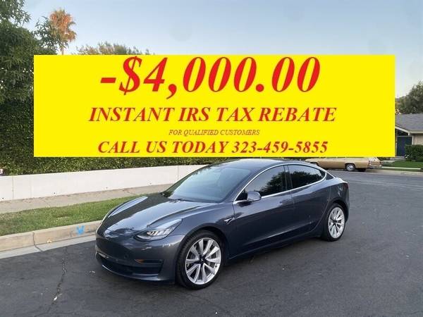 2019 Tesla Model 3 Long Range for $0 Build Credit,