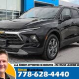 2023 Chevrolet Blazer LT AWD for $0 Build Credit, Poor