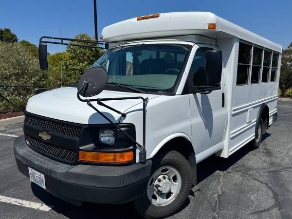 2008 Chevy Express 3500 School Bus, 35K Miles, Excellent Condition