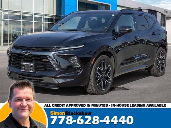 2023 Chevrolet Blazer RS for $0 Build Credit, Poor Credit,
