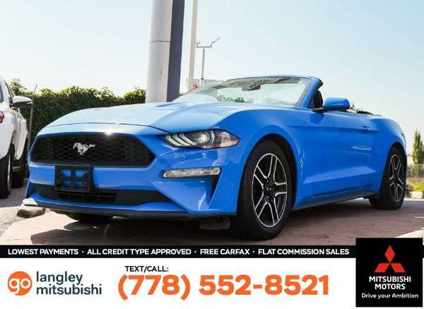 2023 Ford Mustang Convertible - Clean, 29K KMs! for $0