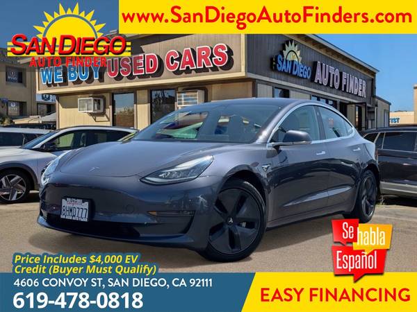 2018 Tesla Model 3 - CREDIT, Easy Financing, Call 858