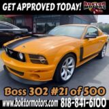 2007 Ford Mustang 302 Boss Saleen for $0 Build Credit,