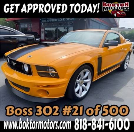 2007 Ford Mustang 302 Boss Saleen for $0 Build Credit,