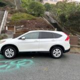 2014 Honda CR-V EX White for $0 Build Credit, Poor