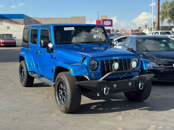 2014 Jeep Wrangler Unlimited Sahara for $0 Build Credit, Poor