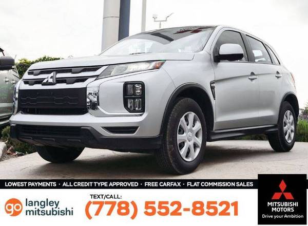 2023 Mitsubishi RVR ES for $0 Build Credit, Poor Credit,