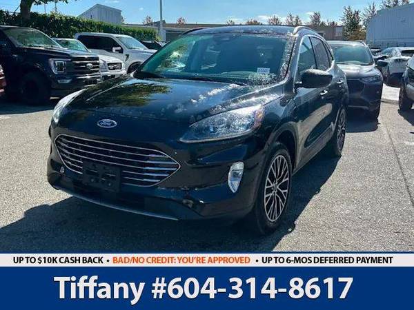 2022 Ford Escape Titanium for $0 Build Credit, Poor Credit,