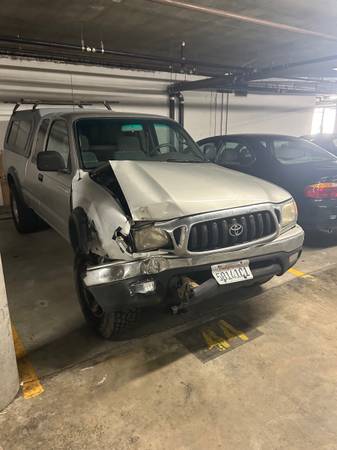2022 Toyota Tacoma Front End Damage 02 for $0 Build