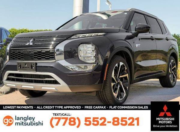 2025 Mitsubishi Outlander PHEV GT AWC for $0 Build Credit,