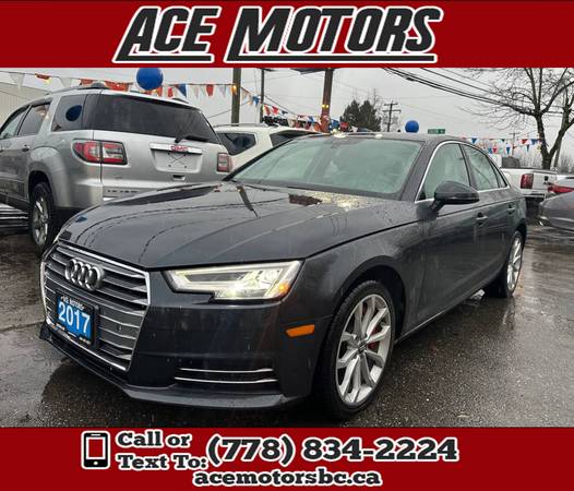 2017 Audi A4 Progressiv AWD for $0 Build Credit, Poor