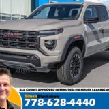 2026 GMC Canyon AT4 4x4 Pickup: As New, Big Savings!
