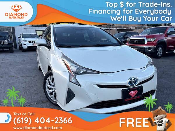 2016 Toyota Prius Two Eco - $301/mo for $0 Build