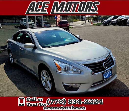 2015 Nissan Altima 2.5 Sedan for $0 Build Credit, Poor