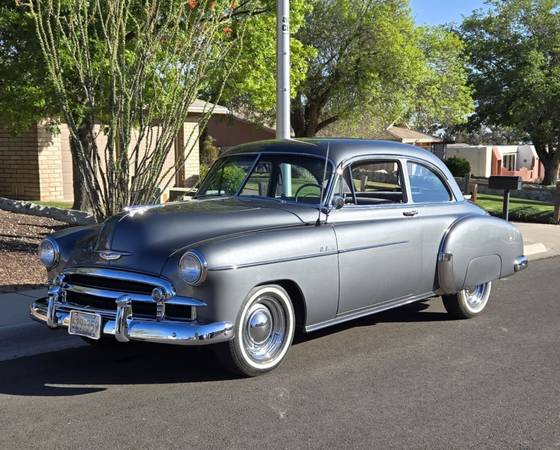 1950 Chevy Deluxe 2 Dr. for $0 Build Credit, Poor