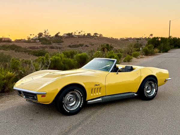 1969 Corvette Stingray Roadster 427/400HP for $0 Build Credit, Poor