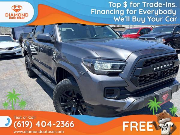 2022 Toyota Tacoma SR 4x2 Double Cab - $613/mo for
