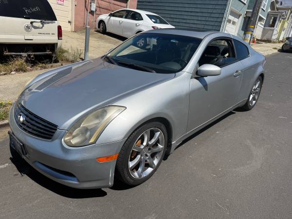 2004 Infiniti G35 Coupe Sport 6-Speed Manual for $0 Build