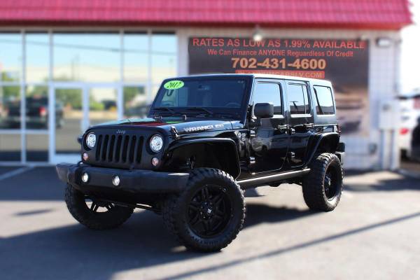 2017 Jeep Wrangler Unlimited Big Bear for $0 Build Credit,