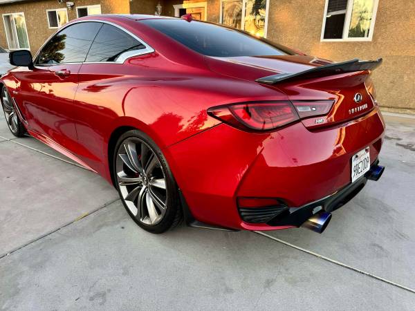 2018 Infiniti Q60 Red Sport 400 AWD for $0 Build