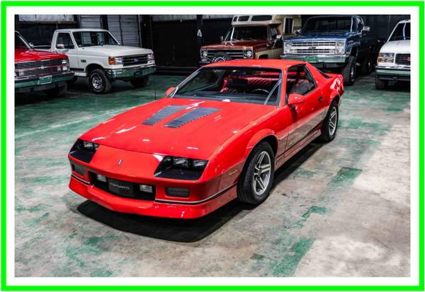1987 Chevrolet Camaro IROC TPI 350 700R4 41K Miles for