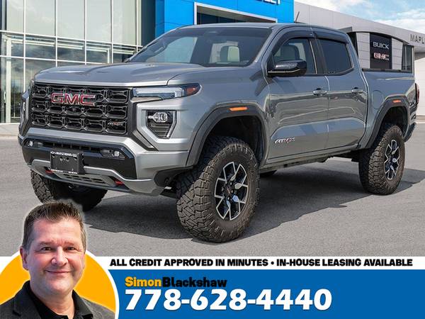 2024 GMC Canyon AT4X Leather Dual Tone Interior Low Kilometers