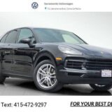 2021 Porsche Cayenne Sport Utility SUV Jet Black for $0