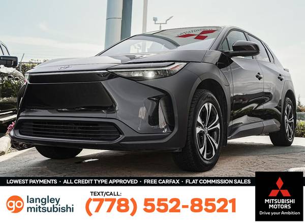 2023 Toyota BZ4X L FWD SUV - Accident-Free, Warranty for