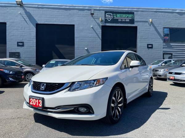 2013 Honda Civic Touring - 140Km, 90 Days Warranty for