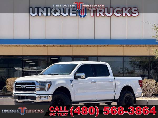 2024 Ford F-150 SuperCrew Lariat Lifted for $0 Build Credit,